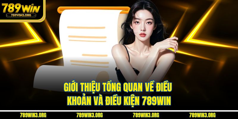 Giới thiệu tổng quan về điều khoản và điều kiện 789Win